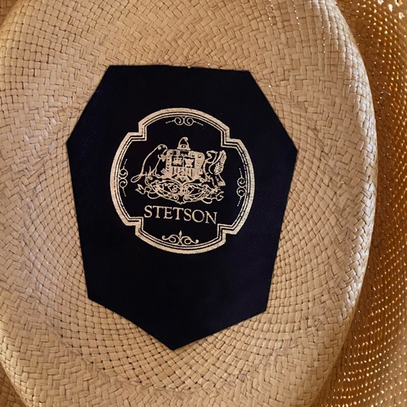 Vintage Stetson Derringer 60s/70s Genuine Panama Hat - Picture 13 of 16